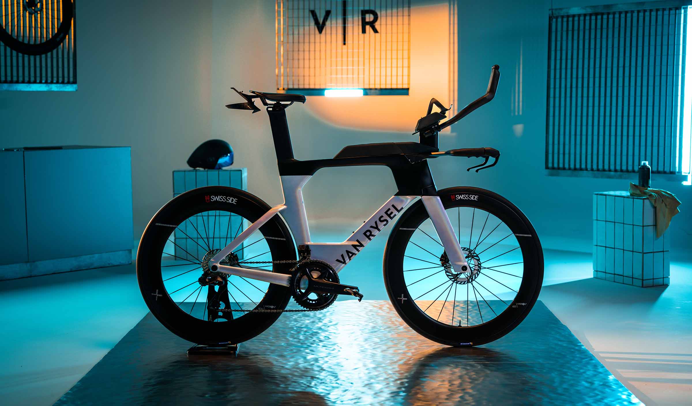 van rysel xcr tt and triathlon bike aerodynamics by swiss side